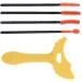 Marscara Guide Template Silicone Shield Template Applicator Guide - Multi-Functional Makeup Aid Tool for Daily Use Dating Night Out Yellow + Eyelash Brush - Buy Online on GoSupps.com