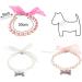 3 Pcs Pet Bone Pendant Necklaces Pet Pearl Alloy Neck Straps Shiny Rhinestone Pendant Collars for Pet Clothing Accessories - Buy Online on GoSupps.com