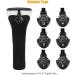 Lybile Golf Club Head Covers Set - 4Pcs Long Neck Mesh Headcovers for Woods, Driver, Hybrids - Black with Interchangeable No. Tags - Buy Online on GoSupps.com