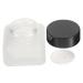 Didiseaon Frosted Glass Jars Cream Sub Container Refillable Lotion Bottle Lotion Containers Glass Cosmetic Cream Bottle Glass Jar with Lid Creami Cosmetic Containers Cream Jar Filling Travel