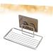 Ciieeo 2pcs Stainless Steel Soap Holder Bathroom Soap Dish Holder Suction Cup Soap Dish Shower Sponge Holder Soap Basket Shower Soap Rack Bath Soap Holder No Trace -mounted - Buy Online on GoSupps.com