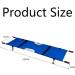 Portable Emergency Rescue Stretcher with Wheels Aluminum Alloy Stretcher Bed Patient Transport Flat Stretcher for Hospital Sports Venues Orange - Buy Online on GoSupps.com