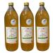 Vendée artisanal apple juice, 100% pure juice, no added sugar and no preservatives, 3 x 1 litre.
