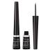 Rimmel Exaggerate Felt Tip Eye Liner, Black, 0.08 Fl Oz 1 Count (Pack of 1) Black