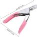 Beavorty Nail Art Scissors Metal Shears u Shaped Nail Scissors False Nail Tip Clipper Acrylic Nail Tool Nail Tool Stainless Steel Nail Clippers Nail File False Nails Manicure medium Rosy - Buy Online on GoSupps.com