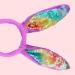 hgnxa Easter Rabbits Ear Hairband Woman Teens Sequins Headbands for Movie Enthusiasts Animes Theme Gatherings Hairband White - Buy Online on GoSupps.com