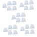 minkissy 25 Pcs Nail Collector Bag Nail Art Supplies Manicure Art Suction Collector Dust Collector Replacement Bags Nail Suction Collector Nail Fan Nail Bag Manicure Tools Small Accessories