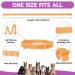 Shop Woyamay Calm Collar for Dogs | Adjustable Luminous Calming Collar with Pheromones | Natural Stress Relief for All Sizes (Orange 1 Piece) - Buy Online on GoSupps.com