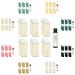100 ml fat-soluble depilatory wax roll-on-refill pack for handpiece waxed heater waxed hair removal Epilation 12 pieces-milk + free Anyskin oil according to wax 100 ml