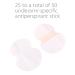 Underarm Sweat Pads 50 Pair - Disposable Absorbent Patches for Hyperhidrosis - Non-Visible Dress Guards for Excessive Sweating - Buy Online on GoSupps.com