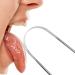 3 Pcs Stainless Steel Tongue Cleaner Scraper - Oral Care for Fresh Breath - Buy Online on GoSupps.com