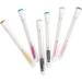 Dajidafu 5 Pieces Portable Eyelash Brush with Tube Single Use Eyebrow Eyelashes Brushes Makeup Tool Cosmetic Beauty Supplies Red Type 2 - Buy Online on GoSupps.com