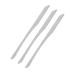 Metal Makeup Spatula Set - 3 Premium Stainless Steel Spatulas for Perfect Blending | International Shipping Available - Buy Online on GoSupps.com
