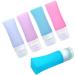 minkissy 2 Sets Travel Bottle Travel Lotion Container Push down Silicone Containers Silicone Refillable Bottle Body Wash Travel Size Travel Containers Liquid Squeeze Bottle Head: Plastic - Buy Online on GoSupps.com