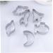 MAGICLULU Cookie Cutters 6 Pcs Fondant Cookies Mold Stainless Steel Cake Cookie Mold M Silver - Buy Online on GoSupps.com