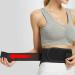 Lower Back Support Belt - Pain Relief & Injury Prevention | Self-Heating Lumbar Support for Herniated Disc | Sch Black M - Buy Online on GoSupps.com
