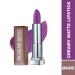 Maybelline New York Color Sensational Purple Matte Lipstick - Vibrant Violet 0.15 oz - Buy Online on GoSupps.com
