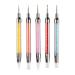5PCS Dual-Ended Nail Art Sculpture Pen & 3PCS Nail Brushes Set - Silicone & Stainless Steel Tools for Nail Design - Buy Online on GoSupps.com