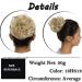 SEGO Hair Part Dutt Hair Tie - Voluminous Hair Extensions for Updos | Dark Blonde & Blond #18H613-1 | 50g & 30g - Buy Online on GoSupps.com