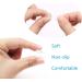 Buy Anti-Slip Glasses Brake Set - 5 Pairs Silicone Hook Earring Covers for Secure Glasses Grip | Transparent Holders for Sunglasses & Eyewear - Buy Online on GoSupps.com