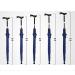 Umbrella Crutches Telescopic Walking Sticks Aluminum Canes Fiberglass Dual 8 Bone Sun Weatherproof Non-Slip Blue 82Cm Automatic Travel Mountaineering Everything is fine Warm Life - Buy Online on GoSupps.com