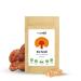 Myvial Bio Reishi capsules 120 pieces vegan 60 days supply 400mg per capsule - natural rishi mushroom 100% vegetable plastic -free - ganoderma lucidum glossy paint porling (1 x 120 (piece)) 120 pieces (1 Pack)