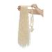 Shop 66cm Fashion Ponytail Hair Extension - Curly Fluffy Bleached Blonde Wrap-Around - Buy Online on GoSupps.com