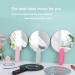 Large Cute Handheld Mirror for Shaving & Makeup | Single-Sided Portable Vanity Mirror - Blue - Buy Online on GoSupps.com