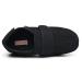 LEEWEE Diabetic Shoes Breathable Touch Fastening Slippers Orthopaedic Diabetic Slipper Adjustable Comfy for Edema Swollen Perfect for Sensitive Diabetic Arthritis Edema Neuropathy Plantar Black 44