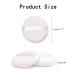 Ryaupy 6-Pack White Soft Plush Powder Puff - Fluffy Round Powder Puffs with Band for Body & Face Makeup - Perfect for Flawless Application - Buy Online on GoSupps.com