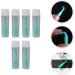 ULTECHNOVO 18 Pcs Contact Lens Suction Stick Contact Lens Plunger Jaw Trainer Contact Lens Remover Contact Plunger for Soft Contacts Suction Cup Abs Glasses Case Shortsighted Greenx3pcs 5x0.8x0.8cmx3pcs - Buy Online on GoSupps.com