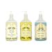 FRATELLI RISSO Liquid Soaps Lemon/Olive/Lavender Foaming Body Soap 3 Pieces 500ml