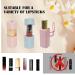 Buy 2 pcs Silicone Lip Balm Holder Keychain - Portable Lipstick Cases & Chapstick Sleeves (Pink & Blue) for Travel - Buy Online on GoSupps.com