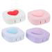 Gatuida 4 sentences Contact lens container Travel lens organizer Tool for removing contact lenses cosmetic clinic container contact lens holder Small stand Cute pp frame travel