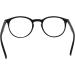 Mini Classic Nerd Reading Glasses | Large Round Plastic Frame | Prescription Glasses for Men & Women | Black 1.5 Diopters - Buy Online on GoSupps.com