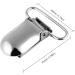 15 Pack Metal Pacifier Clips - Silver Duck Beak Insert Baby Pacifier Chains - Durable Braces Clip Straps for International Shipping - Buy Online on GoSupps.com