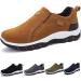 Men's Orthopedic Hiking Shoes with Good Arch Support - Breathable, Lightweight, Non-Slip - Size 11, Brown - Buy Online on GoSupps.com
