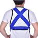 Fishing Shoulder Back Harness - Adjustable Ultralight Vest Belt with PVC Material - Tackle Equipment for Anglers - 18.5 x 15.7in - Buy Online on GoSupps.com