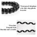 Tomedeks 12-Piece Spiral Hair Ties for Women & Men | Trackless Rubber Bands Strong Hold Scrunchies - Buy Online on GoSupps.com