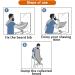 Leaflai Beard Apron - Waterproof Beard Bib with Suction Cups | Ultimate Beard Care Gift for Men in White - Buy Online on GoSupps.com