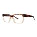 Scojo New York Rockefeller Reading Glasses Handmade Scratch Resistant Readers for Women and Men Pecan Tortoise Gradient 2.0 x