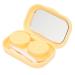 Cute Portable Contact Lens Case - Yellow Storage Box | International Shipping Available - Buy Online on GoSupps.com