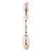 VOCOSTE 4 in 1 Portable Makeup Brush Set | Gold Tone Foundation Lip Eyeshadow & Blush Brushes | Ideal for Travel - Buy Online on GoSupps.com
