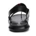 Men's Cowhide Orthotic Bunion Correction Sandals - Open Toe Clip Toe Flip Flops in Black - Buy Online on GoSupps.com
