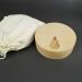 Wood Weekly Pill Organizer - Arthritis Friendly 7-Day Travel Case with Velvet Bag | Medium Compartments for Medicine & Vitamins - Buy Online on GoSupps.com
