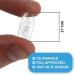 Buy Eyeglass Nose Pads - Screw-in Silicone Teardrop Shape (Pack of 10 Pairs 17mm) | Sports World Vision - Buy Online on GoSupps.com