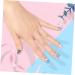 minkissy 5 Sets Children's Nail Art Toys Children Manicure Toy Nail Accessories Charms Kid Nail Polish Diy Kids Nail Art Kit Toddler Nail Polish Kit Make up 3d Plastic Nail Stickers - Buy Online on GoSupps.com