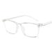oriopxic Distance Blue light Glasses -1.00 Computer Nearsighted Glasses Anti Eyestrain Anti Glare Myopia Glasses Transparent/Blue Light -1.0 Diopters
