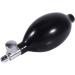 Blood Pressure Latex Bulb Replacement - Black Manual Inflation Pump with Air Release Valve - Compatible with BP Cuff & Cervical Devices - Buy Online on GoSupps.com