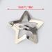 Silver Star Hair Clips for Girls - Set of 10 Kawaii Snap Hair Clips with Hollow Out Stars - Cute Hair Accessories for Kids and Women - Buy Online on GoSupps.com